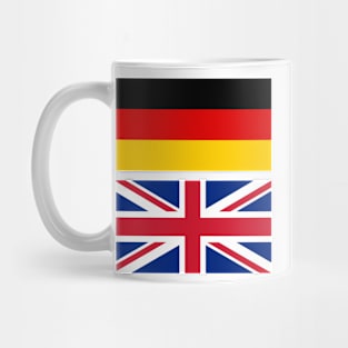 UK and Germany Flag Mug